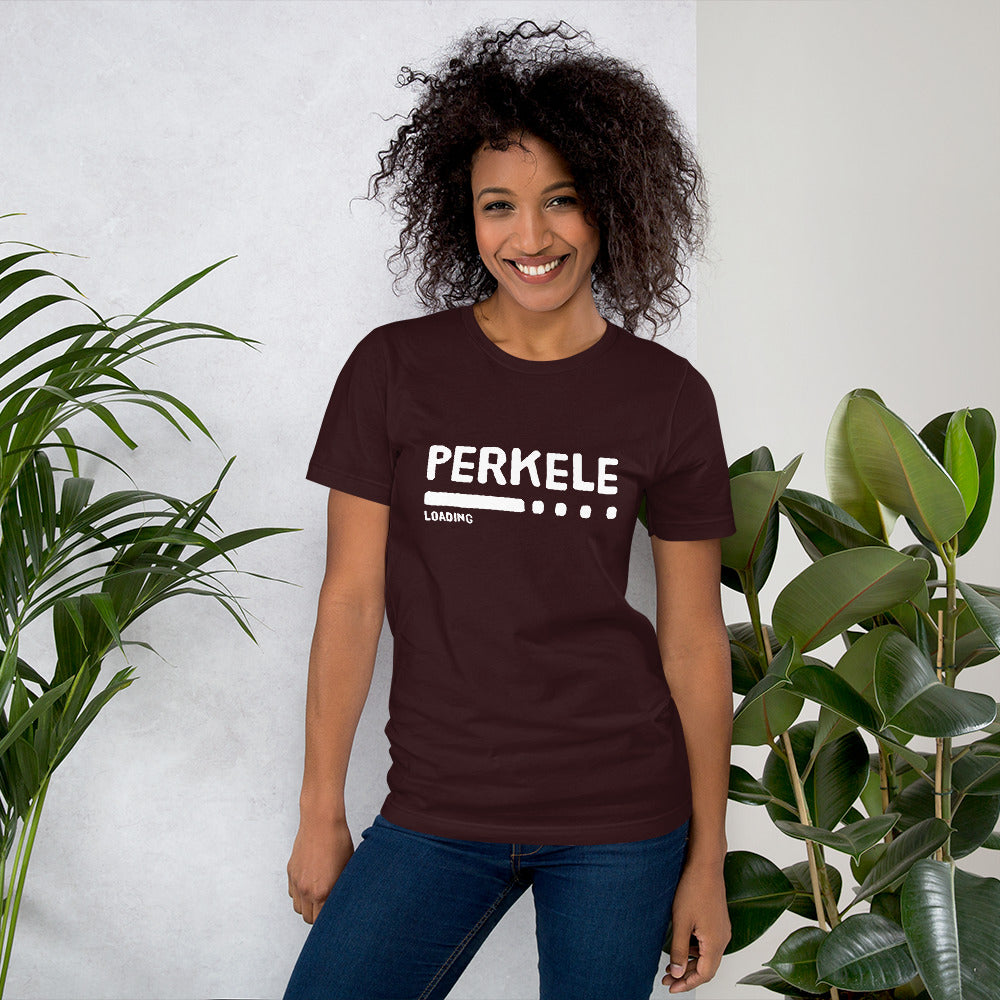 Perkele loading... Unisex T-Shirt - Finnish t-shirt from Very Finnish Problems