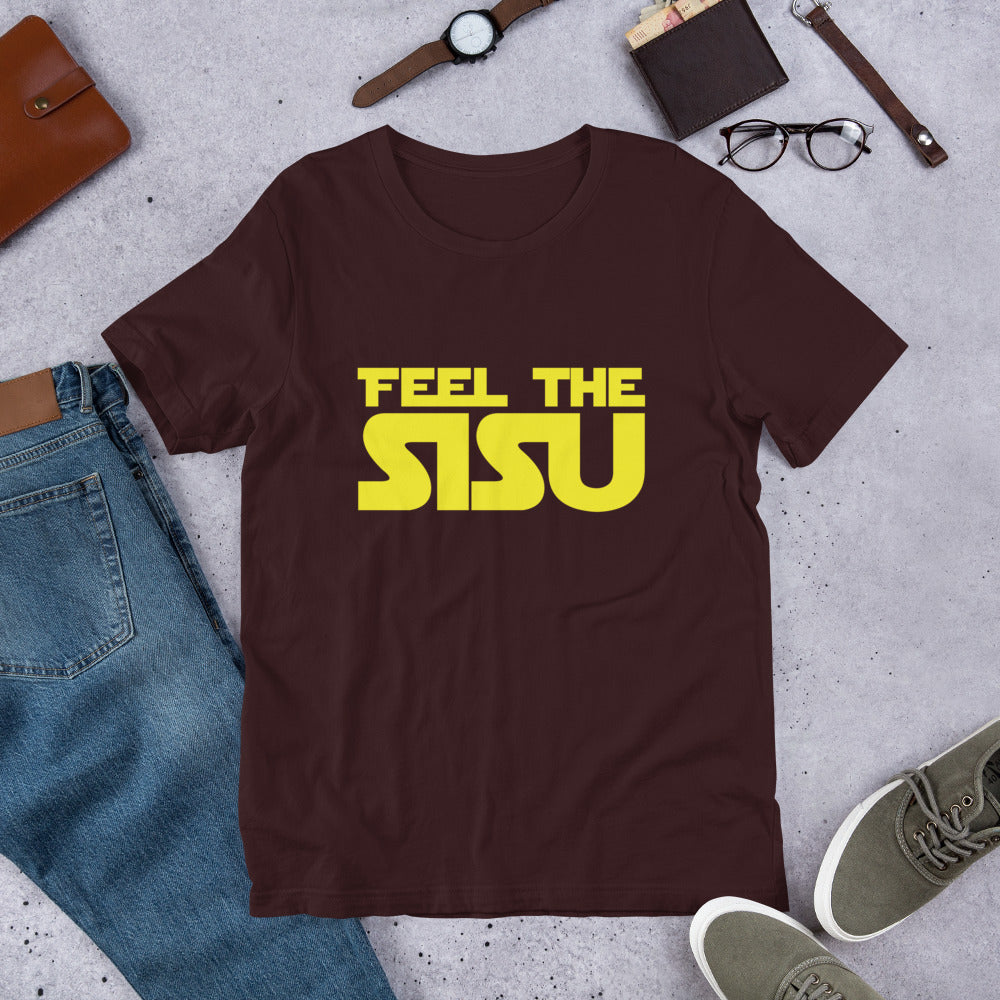 Feel the sisu Unisex T-Shirt - Finnish t-shirt from Very Finnish Problems