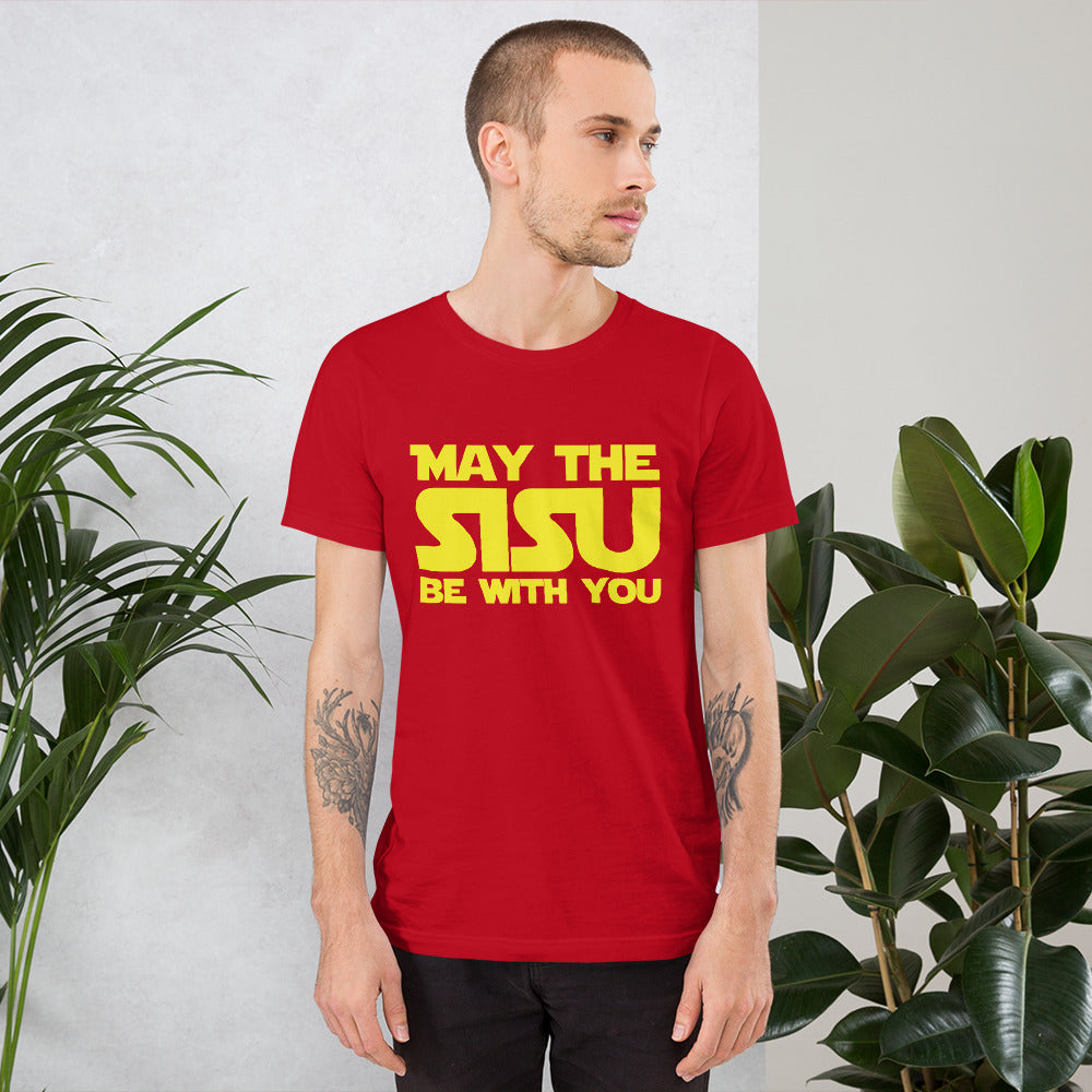 May the sisu... Unisex T-Shirt - Finnish t-shirt from Very Finnish Problems