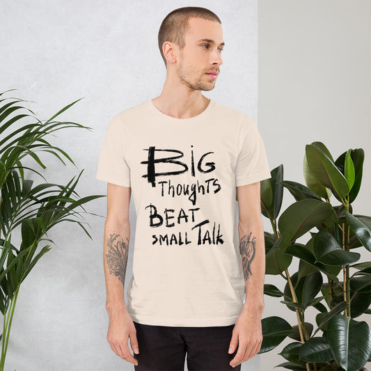Big Thoughts vs Small Talk Finnish T-Shirt - Very Finnish Problems official t-shirt