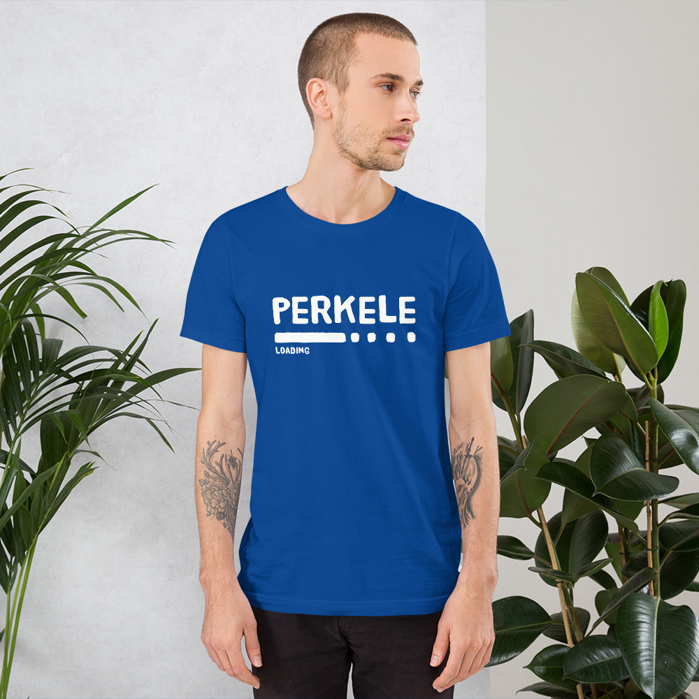 Perkele loading... Unisex T-Shirt - Finnish t-shirt from Very Finnish Problems
