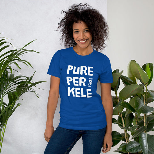 Pure perkele since 1917 Unisex T-Shirt - Very Finnish Problems official Finnish t-shirt design