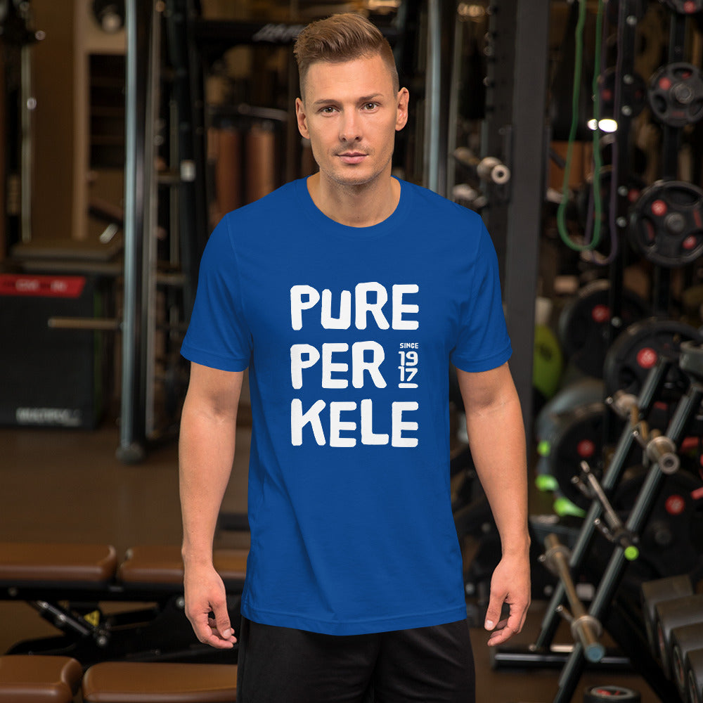 Pure perkele since 1917 Finnish t-shirt - alternate view - Very Finnish Problems