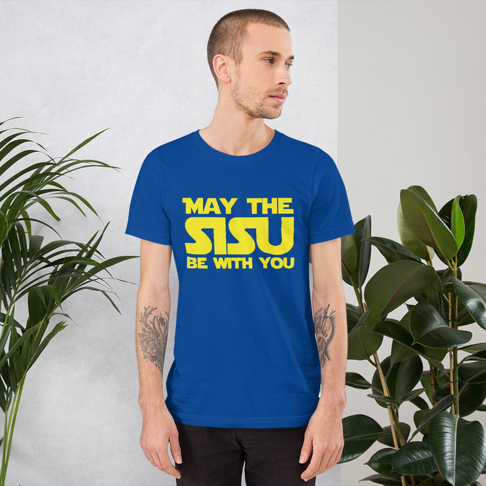 May the sisu... Unisex T-Shirt - Finnish t-shirt from Very Finnish Problems