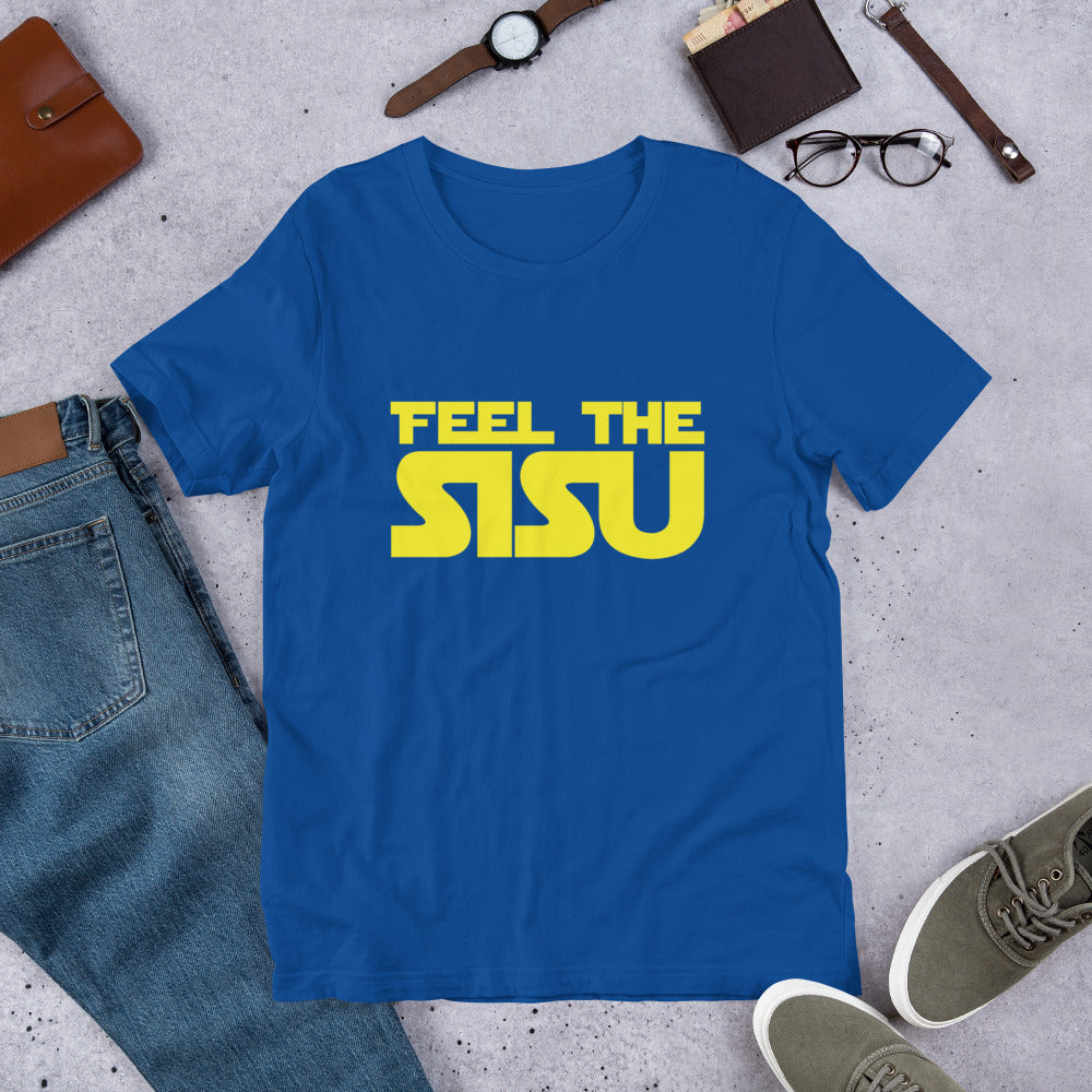Feel the sisu Unisex T-Shirt - Finnish t-shirt from Very Finnish Problems