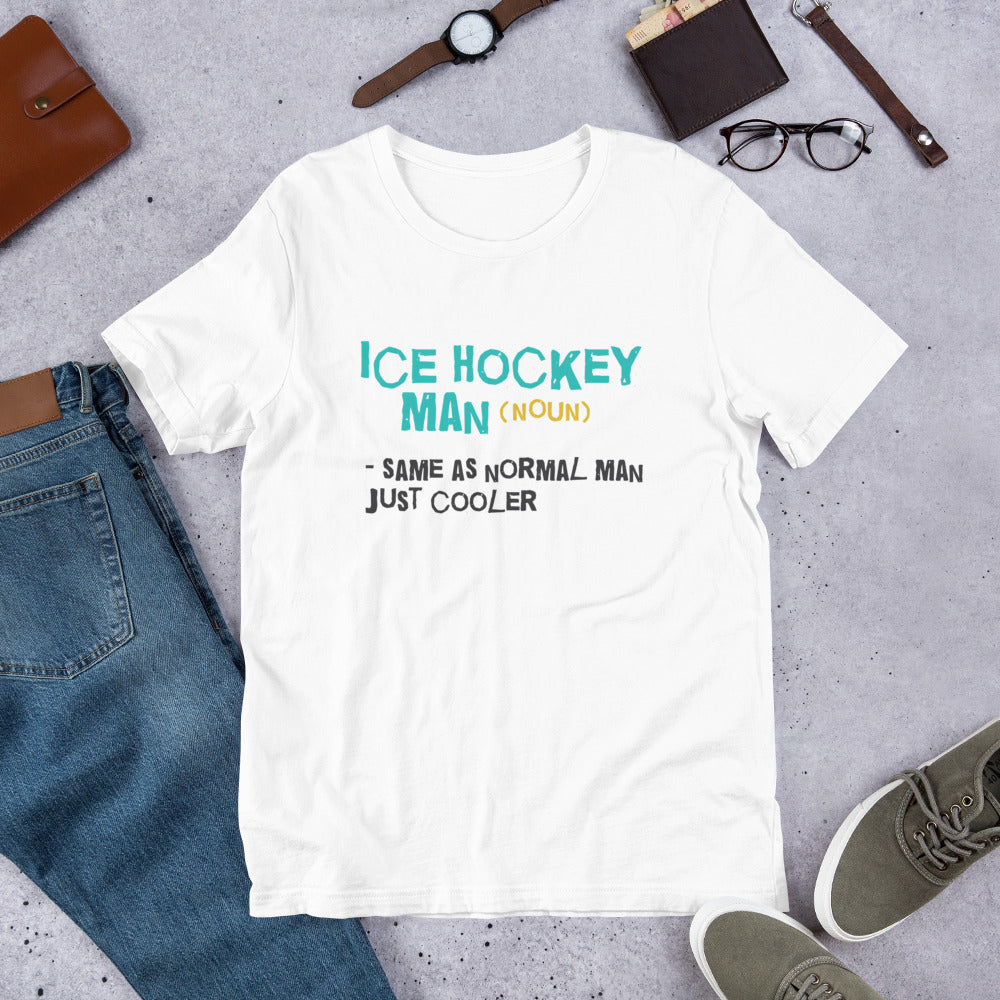 Ice Hockey Man Finnish Nature T-Shirt - alternate view - Very Finnish Problems
