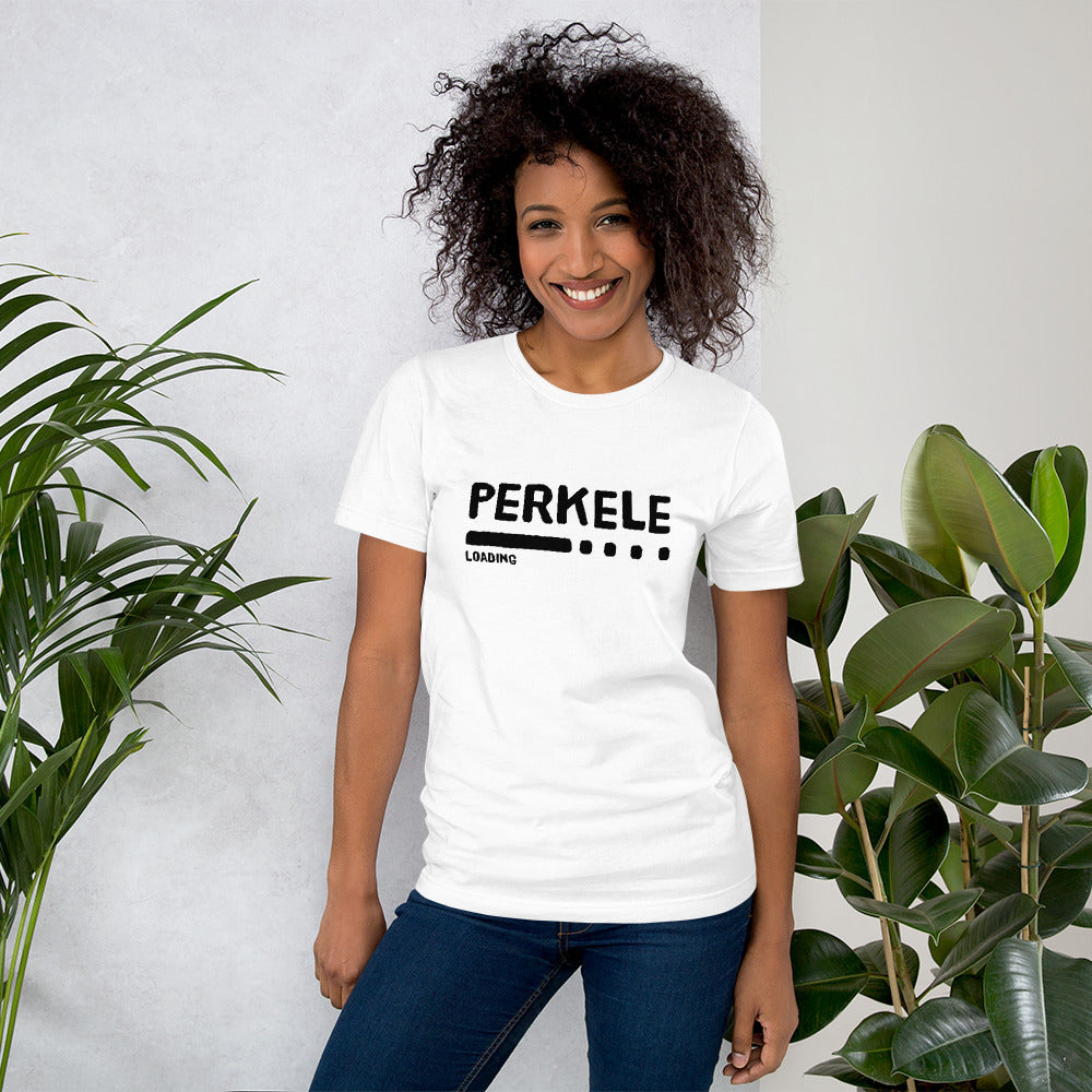 Perkele loading... Unisex T-Shirt - Finnish t-shirt from Very Finnish Problems