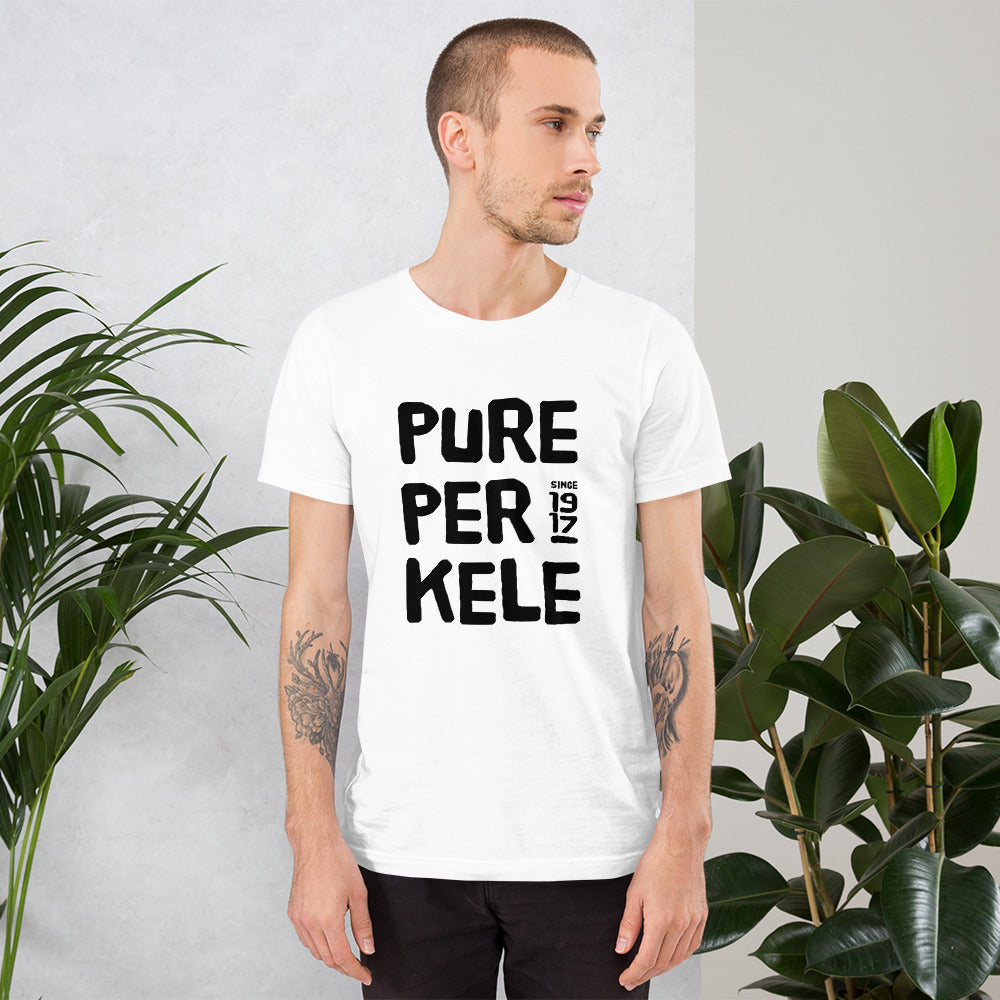 Pure perkele since 1917 Unisex T-Shirt - Finnish t-shirt from Very Finnish Problems
