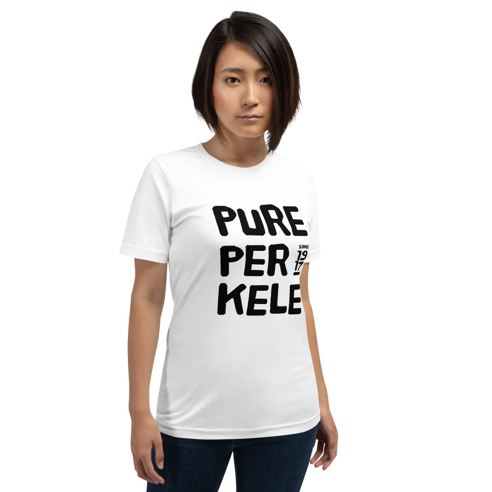 Pure perkele since 1917 Unisex T-Shirt - Finnish t-shirt from Very Finnish Problems