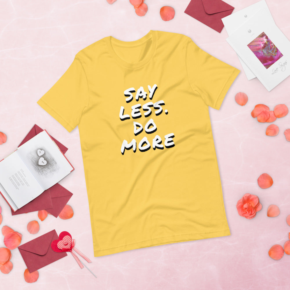 Say less. Do more. Finnish Introvert T-Shirt - Finnish t-shirt from Very Finnish Problems