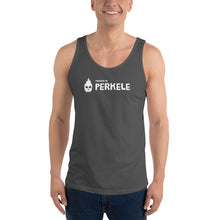 Load image into Gallery viewer, Powered by Perkele Unisex Tank Top
