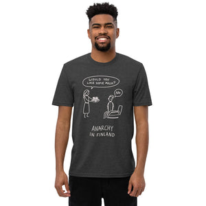 Anarchy in Finland Unisex t-shirt from recycled fabric