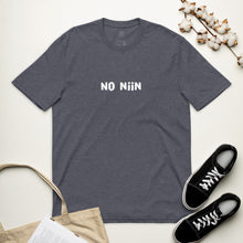 Load image into Gallery viewer, No niin Unisex recycled fabric t-shirt
