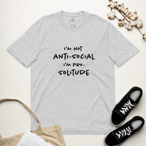 Pro-solitude Unisex T-shirt from Recycled Fabric