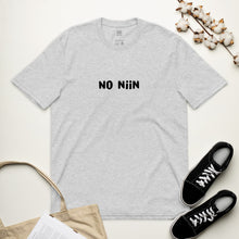 Load image into Gallery viewer, No niin Unisex recycled fabric t-shirt
