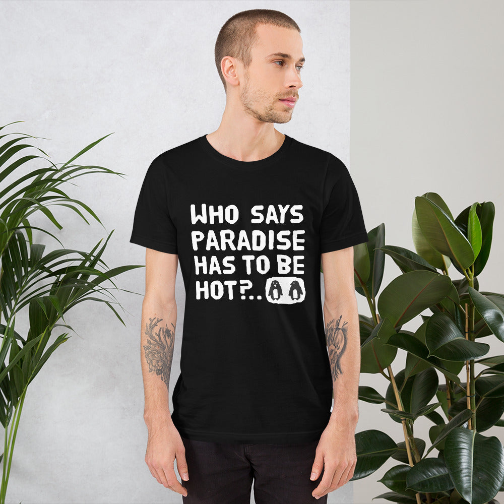 Cold Paradise Finnish Winter T-Shirt - Finnish t-shirt from Very Finnish Problems