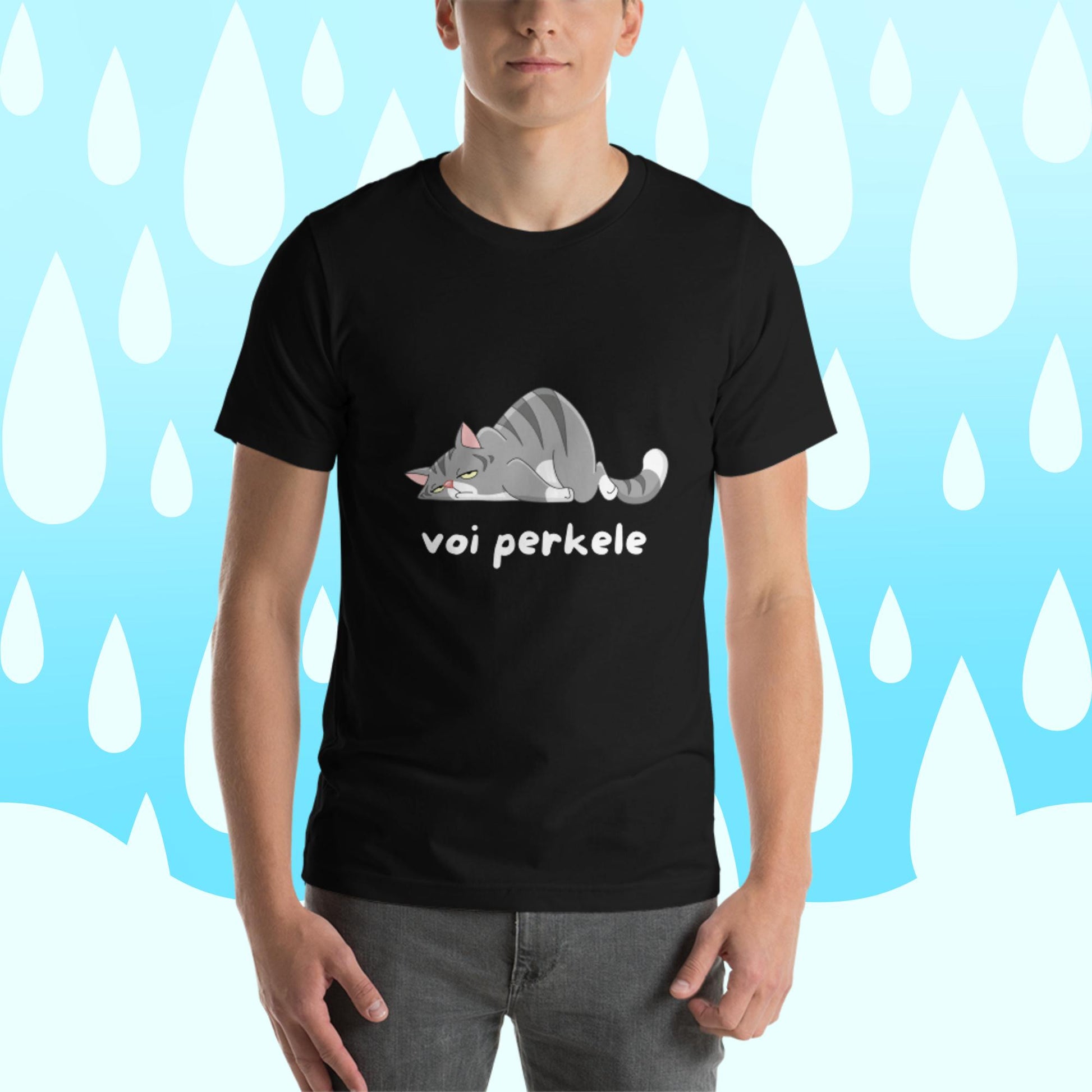 Voi perkele Finnish Language T-Shirt - Very Finnish Problems official t-shirt