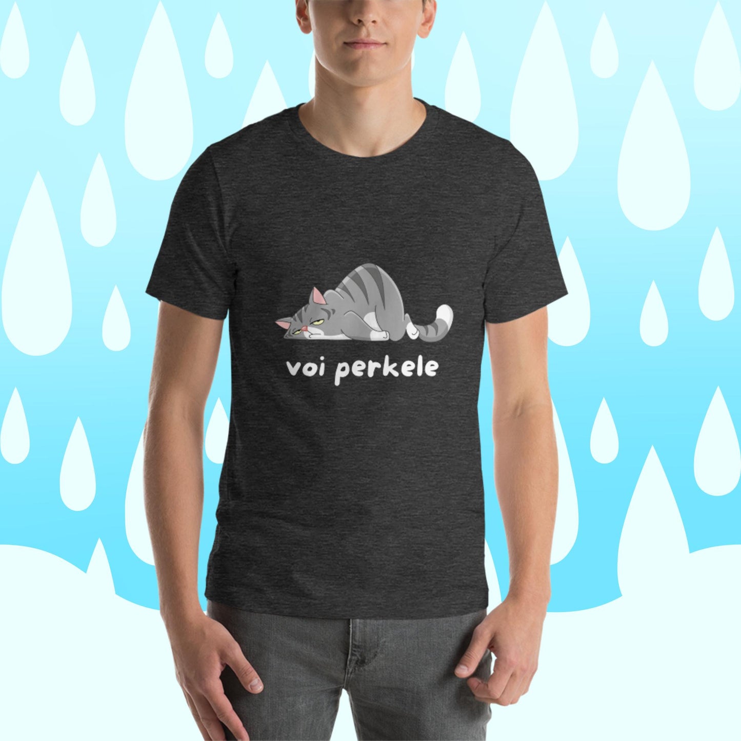 Voi perkele Finnish Language T-Shirt - Finnish t-shirt from Very Finnish Problems