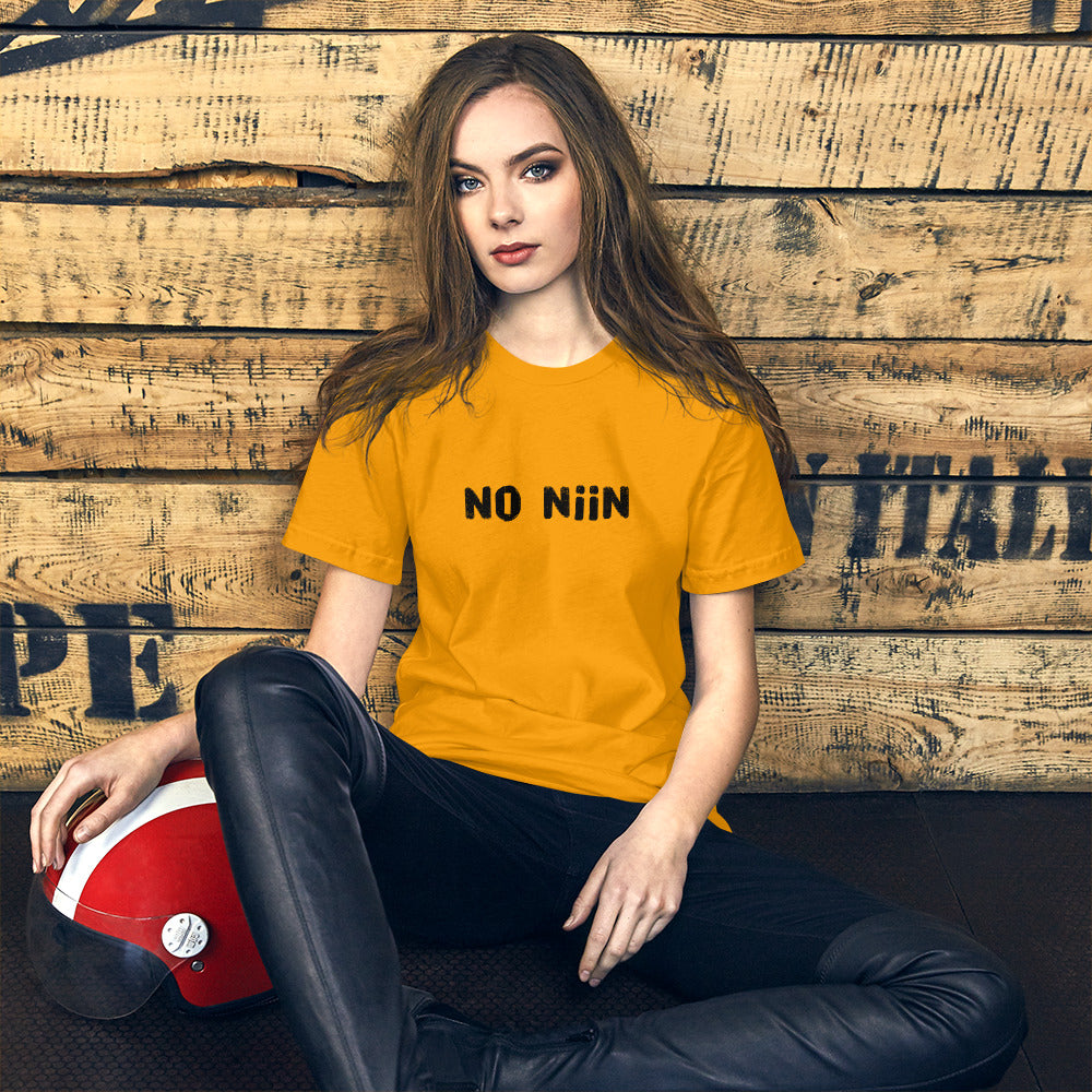 No Niin Finnish humor T-Shirt - Very Finnish Problems merchandise
