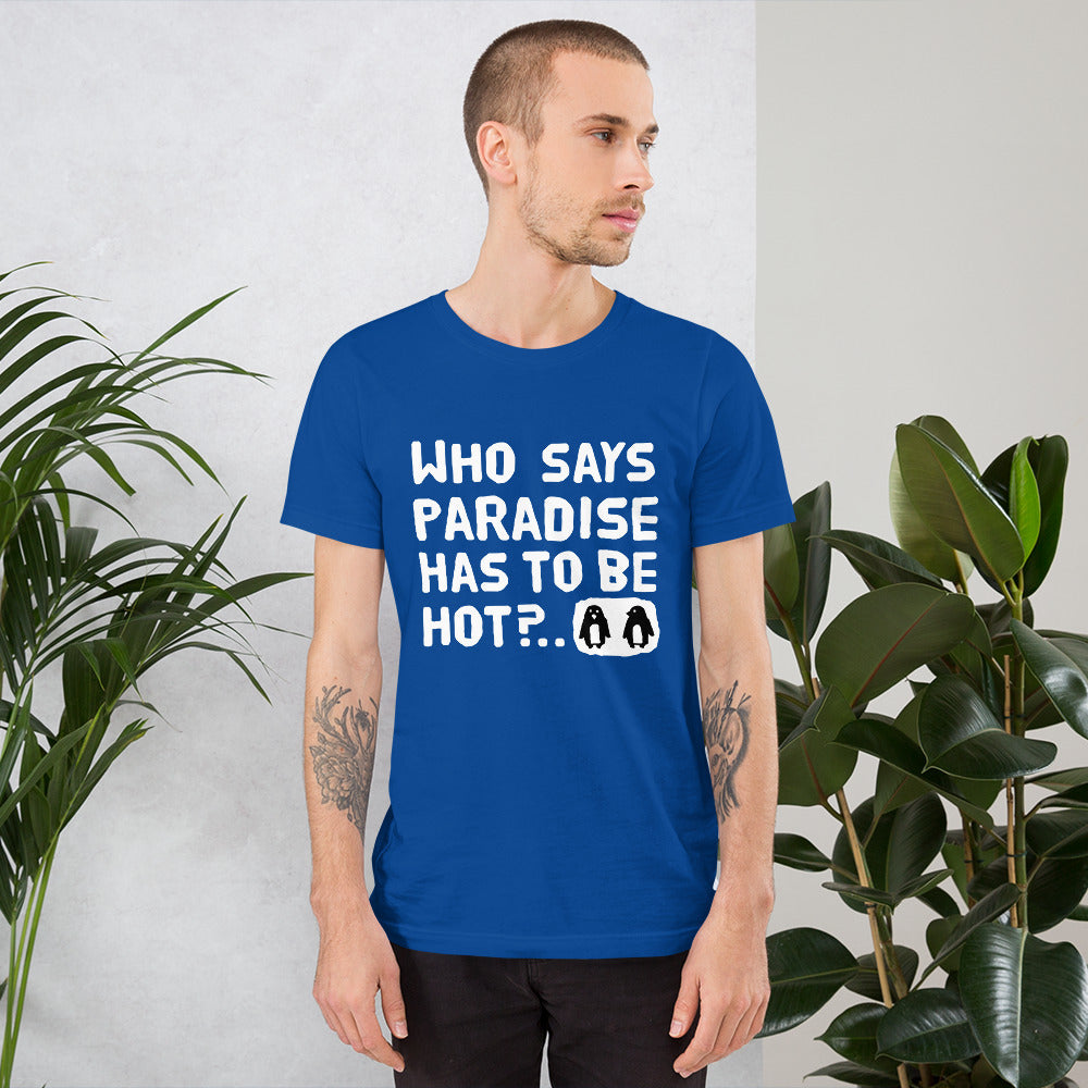 Cold Paradise Finnish Winter T-Shirt - Finnish t-shirt from Very Finnish Problems