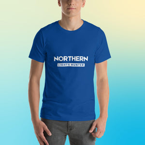 Northern Lights Hunter Unisex t-shirt