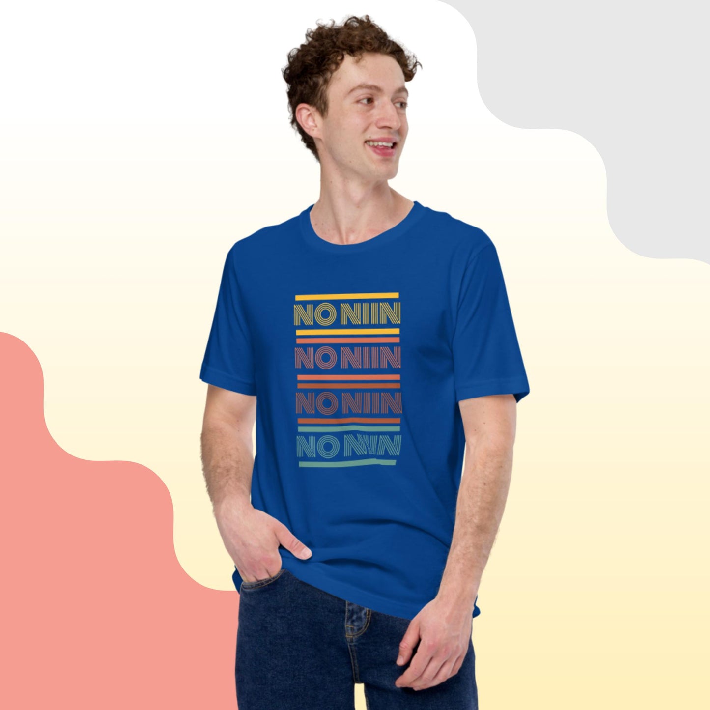 No niin retro Finnish Language T-Shirt - Finnish t-shirt from Very Finnish Problems