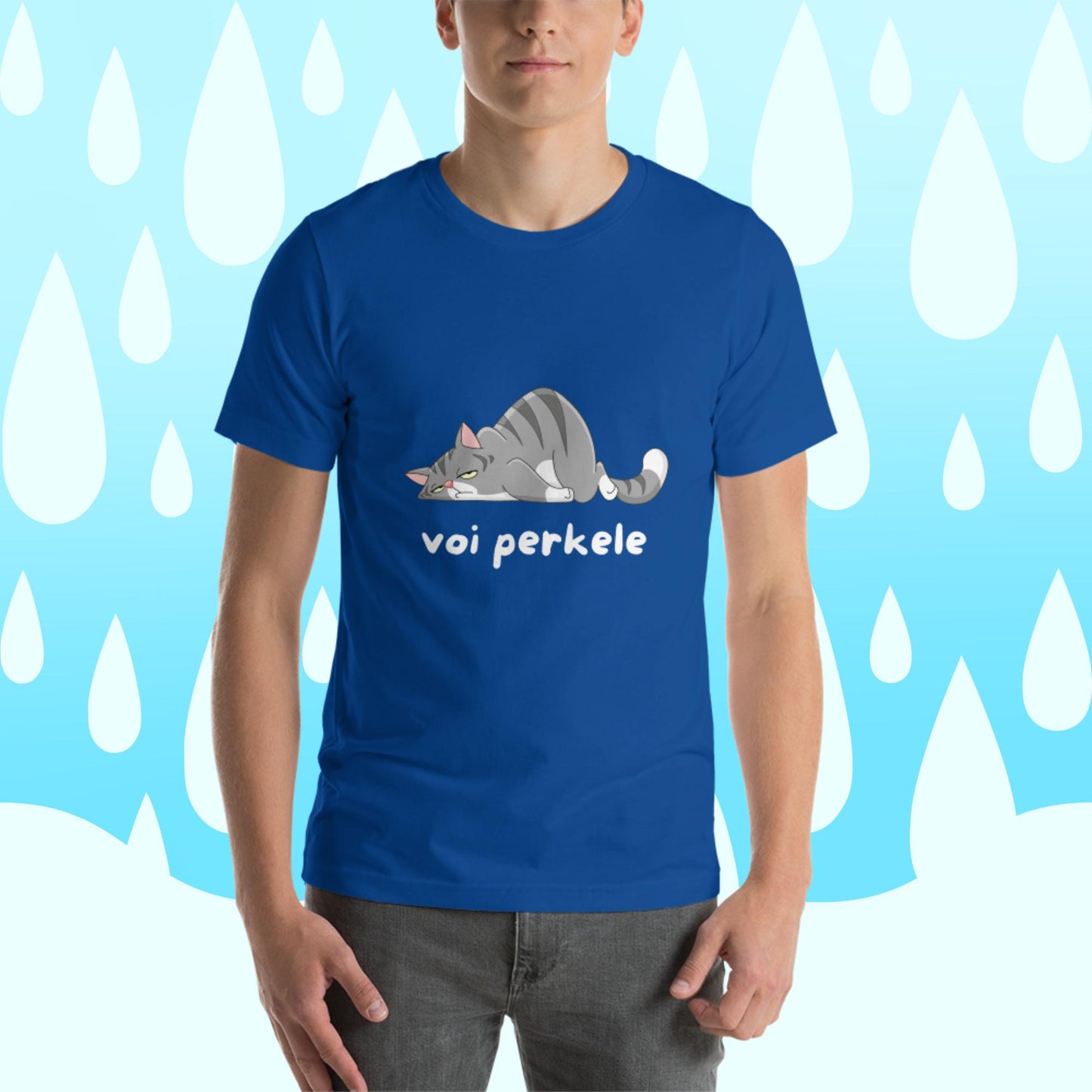 Voi perkele Finnish Language T-Shirt - Finnish t-shirt from Very Finnish Problems