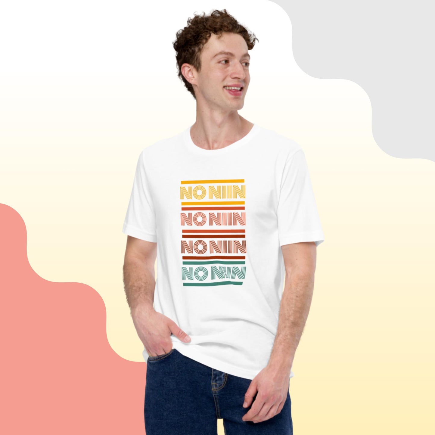 No niin retro Finnish Language T-Shirt - Very Finnish Problems official t-shirt