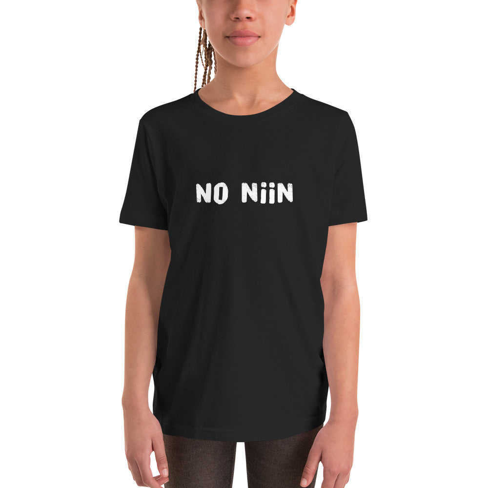 No niin Finnish Language Youth T-Shirt - alternate view - Very Finnish Problems