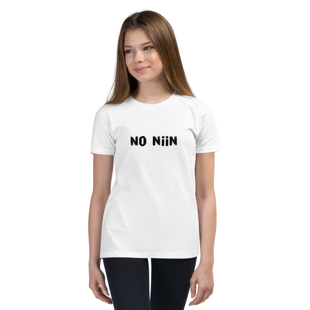 No niin Finnish Language Youth T-Shirt - Finnish youth t-shirt from Very Finnish Problems